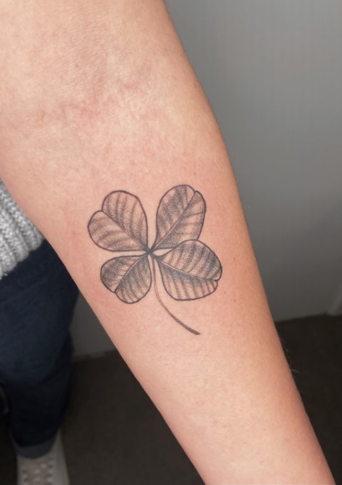 Vierklaver tattoo